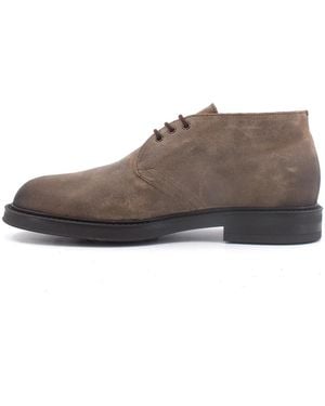 Frau Lace-Up Boots - Bruin