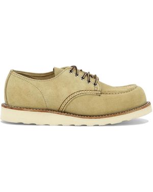 Red Wing Laced Shoes - Natural