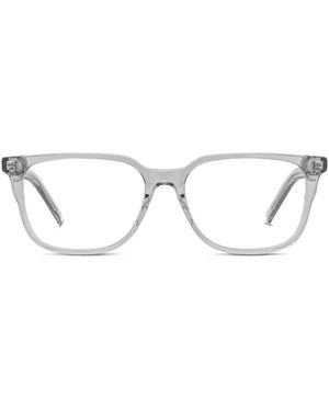 Givenchy Accessoires ,Grijs ,Rechthoekige Brillen - Metallic