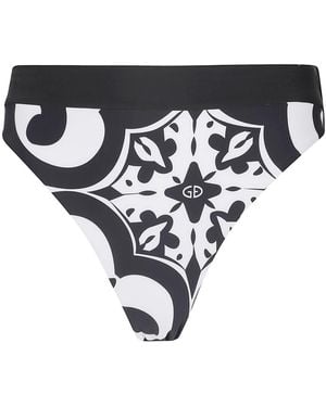 Goldbergh Badmode ,Veelkleurig ,Polyester Veronica Bikini Broekje - Zwart