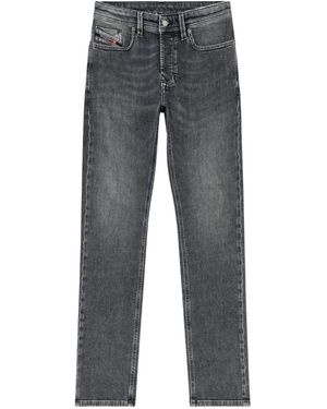 DIESEL Straight Fit Jeans - Grey