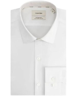 Calvin Klein Overhemden ,Wit ,Shirt