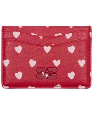 Ganni Wallets & Cardholders - Red