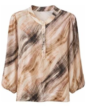2-Biz Blouses - Brown