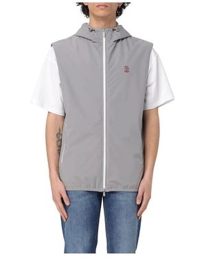 Brunello Cucinelli Vests - Grigio