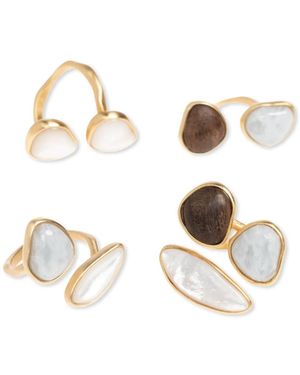 Cult Gaia Accessoires ,Geel ,Ina Ringen - Metallic