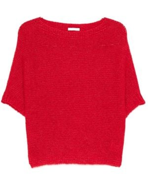 TALKING WALLS Round-Neck Knitwear - Red