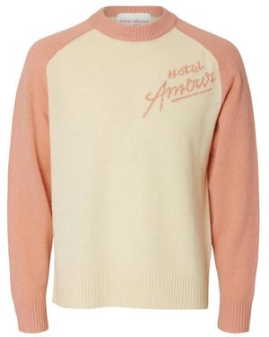 SELECTED Reuben Relaxed Crew Neck - Groen