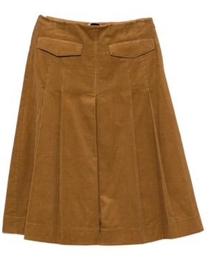 Tory Burch Midi Skirts - Brown
