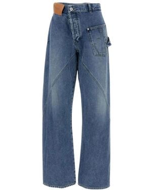 JW Anderson Straight Jeans - Blue