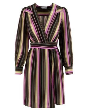 Attic And Barn Short Dresses - Brown