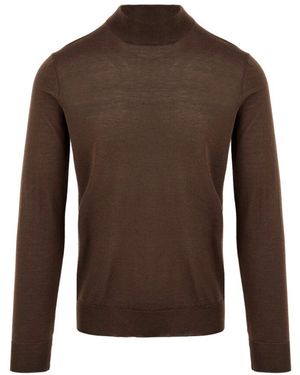FILIPPO DE LAURENTIIS Braune pullover für männer