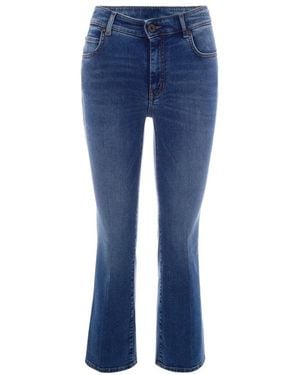 Max Mara Cropped Jeans - Blue