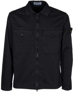 Stone Island Casual Shirts - Black