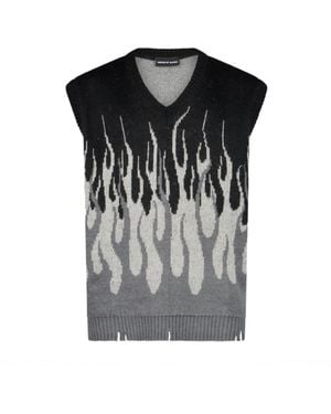 Vision Of Super Sleeveless Jumpers - Black