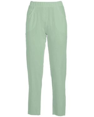 Deha Slim-Fit Trousers - Green