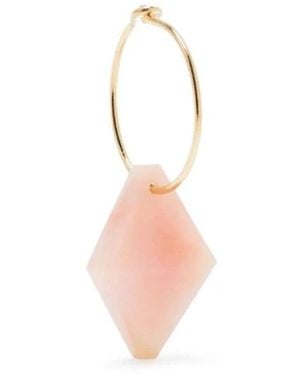 Aliita Ohrring Kreis Rombo Kreis Op.Rosa - Gelb