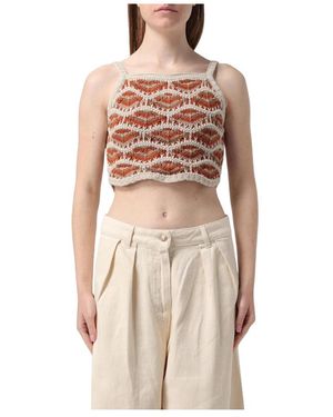 Alanui Sleeveless Tops - Neutro