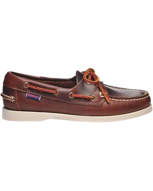 Sebago Sailor Shoes - Red