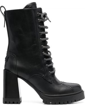 Furla Heeled Boots - Nero
