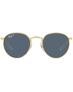 Ray-Ban Runde Sonnenbrille - Blau