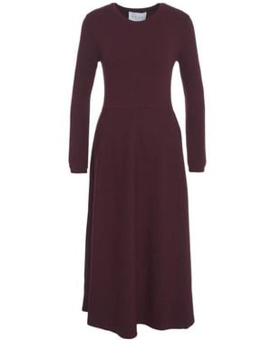 Kaos Elegante Rode Jurk Aw25 - Paars