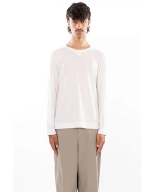 Transit Long Sleeve Tops - Blanc