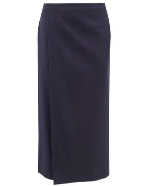 The Row Gonna midi con chiusura a bottone - Blu