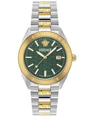 Versace V Dome Uhr - Mettallic