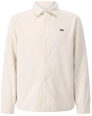 Lacoste Casual Shirts - Bianco