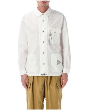 and wander Cordura Shirt Jkt - Wit