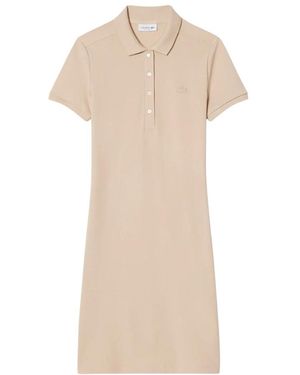 Lacoste Vestito Polo Slim Fit - Naturel