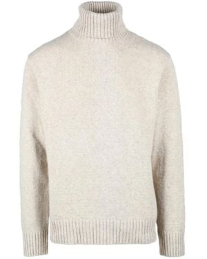 Universal Works Wollmischung strickpullover - Weiß