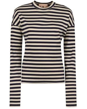 Plan C Long Sleeve Tops - Noir