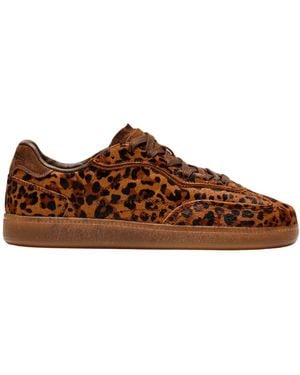 HOFF Schoenen ,Bruin ,Leer Park Leopard