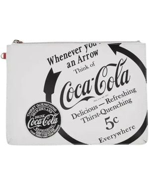 Pinko Clutches - White