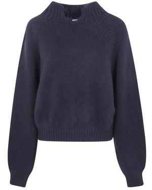 KHAITE Cain Pullover - Blau