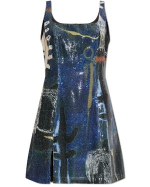 Munthe Short Dresses - Azul