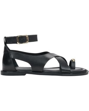 ESTRO Flat Sandals - Noir