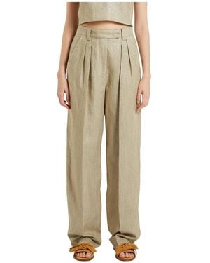 Marella Wide Trousers - Neutre