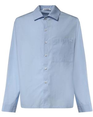 Jil Sander Casual Shirts - Azul