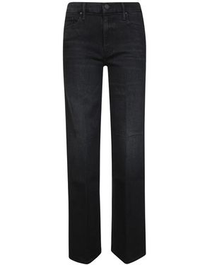 Mother Straight Fit Jeans - Black