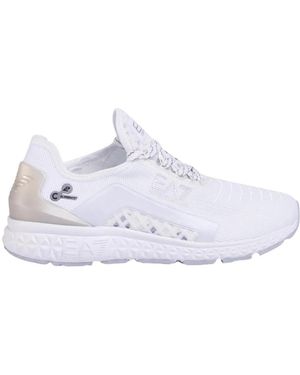 EA7 Trainers - White