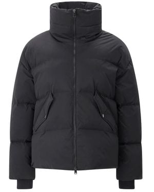 Woolrich Jassen ,Zwart ,Cropped Donsjack