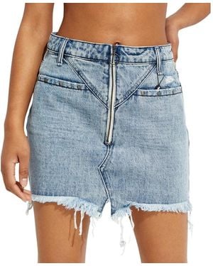 One Teaspoon Denim Skirts - Blue