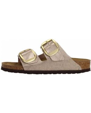 Birkenstock Sliders - Brown