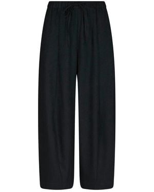 Neo Noir Wide Trousers - Negro