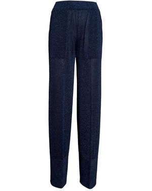 Circus Hotel Wide Trousers - Azul