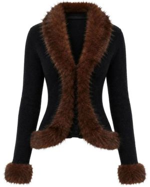 Self-Portrait Cardigans - Nero