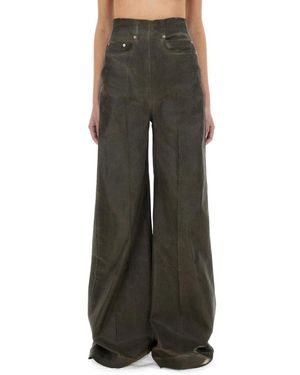 Rick Owens Wide Jeans - Green